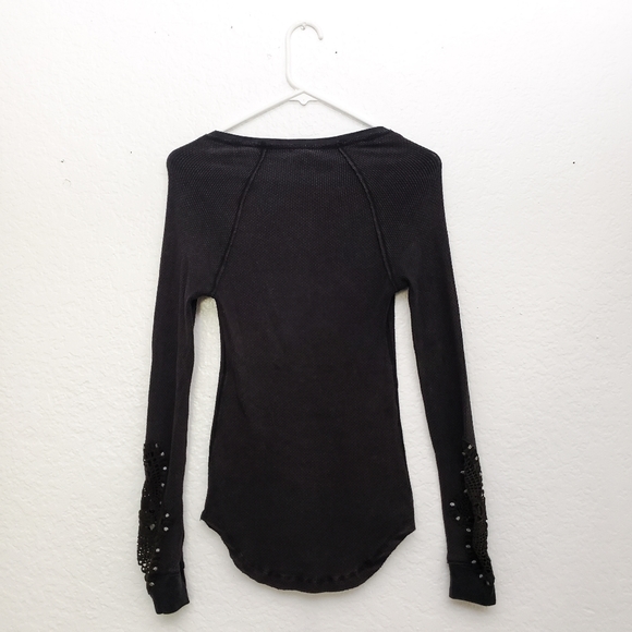 We the Free charcoal/brown synergy cuff thermal - Picture 4 of 6